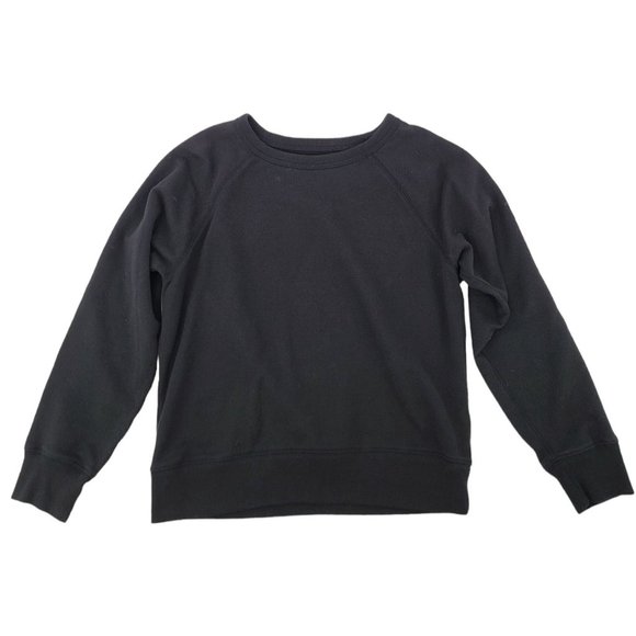 Everlane Tops - Everlane Pullover Crewneck Sweatshirt Black Medium Womens Medium Fleece